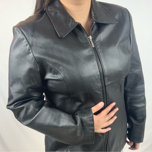 Vintage Leather Jacket - Picture 3 of 5